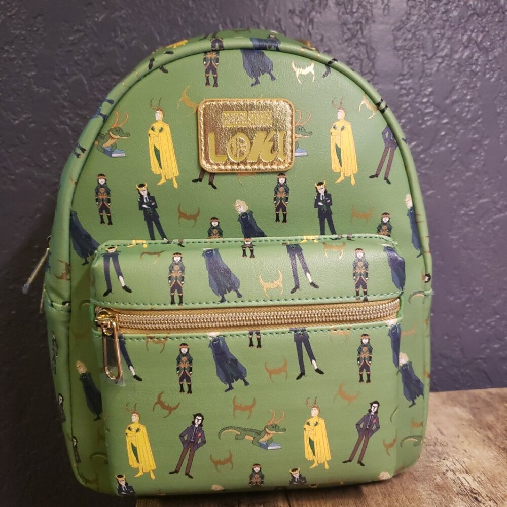 Loungefly Marvel Loki Multiverse Variants Mini Backpack NEW Exclusive